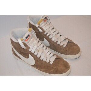 Nike Brown and White Athletic Shoes